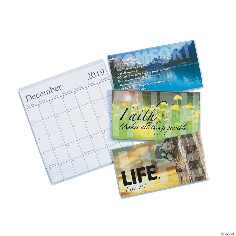 2019 - 2020 Inspirational Pocket Calendars - Discontinued