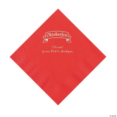 restaurant paper napkins customized logo and