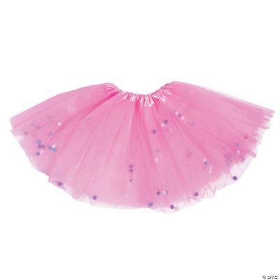 Kid’s Pink Tutu with PomPoms Discontinued