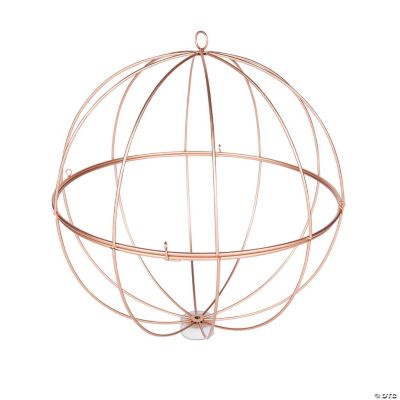 Gold Geometric Sphere