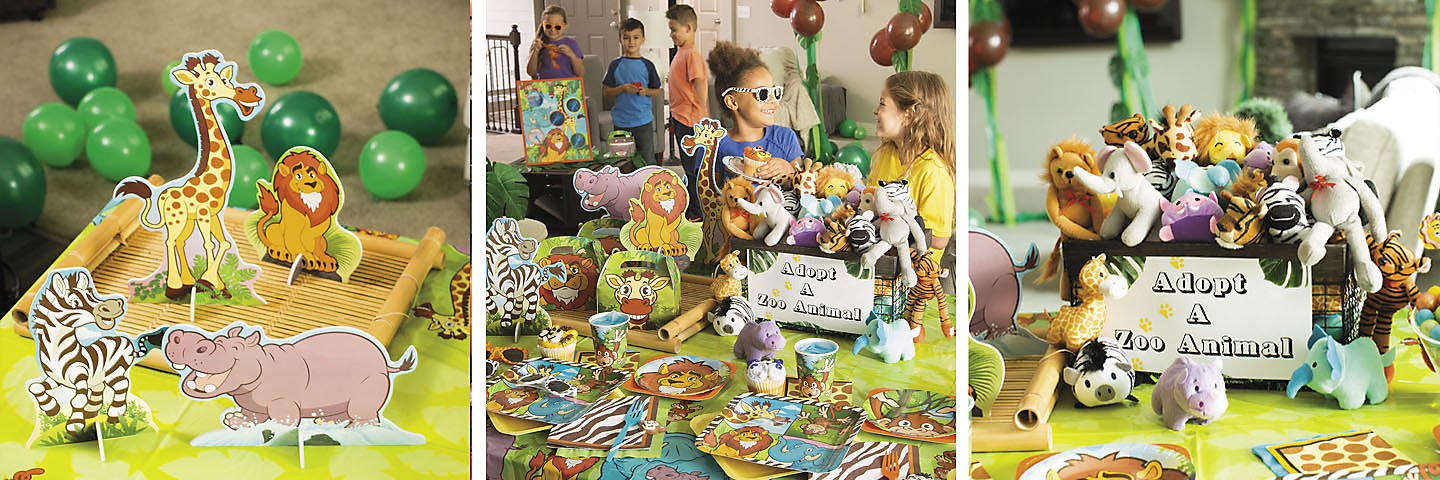 Zoo Adventure Party Supplies