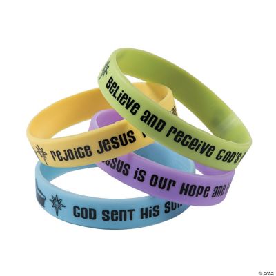 Believe Rubber Bracelets Oriental Trading