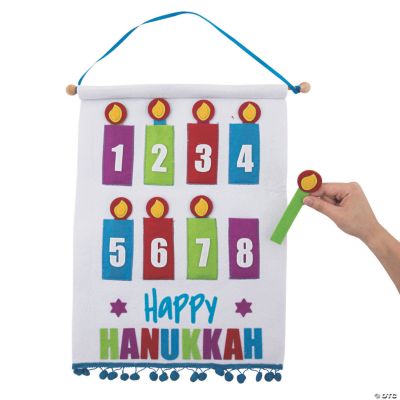 Hanukkah Countdown Calendar Home Decor 1 Piece eBay