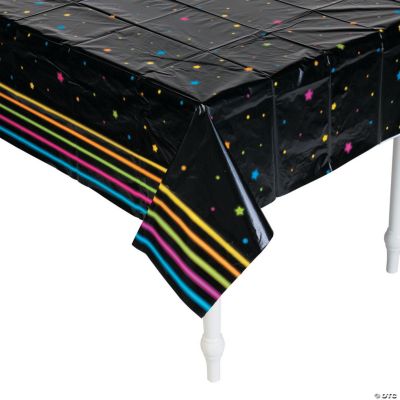 Glow Party Table Covers Neon Party Tablecloths India