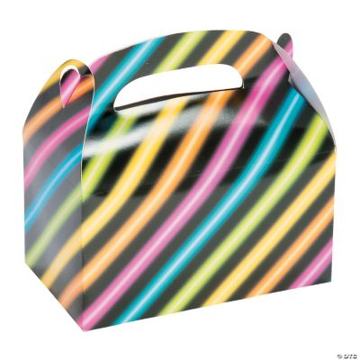 Paper, Party & Kids Neon Box Neon Party favors Neon Candy Treat Neon ...