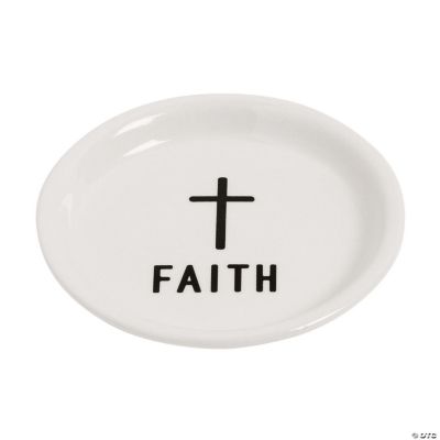 Faith Ceramic Ring Dish Oriental Trading