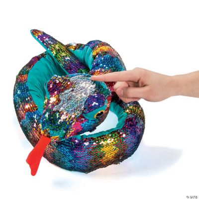 Sequin deals stuffed snake