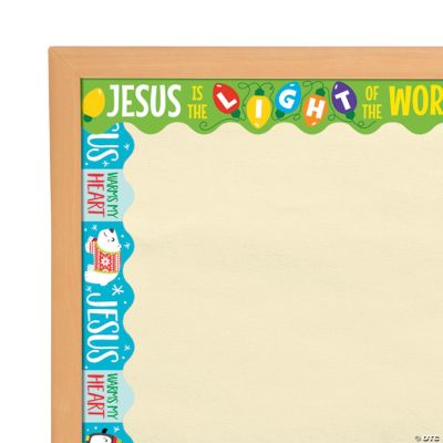 Reversible Christmas & Winter Bulletin Board Border Oriental Trading