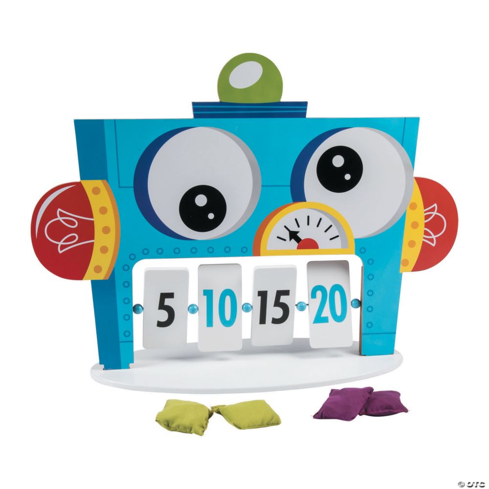 Robot Party Bean Bag Toss Game - 6 Pc.