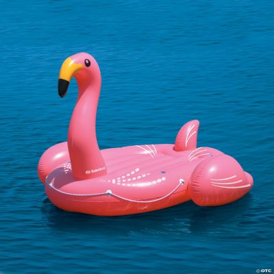 Swimline® Inflatable Giant Flamingo Group Pool Float Oriental Trading