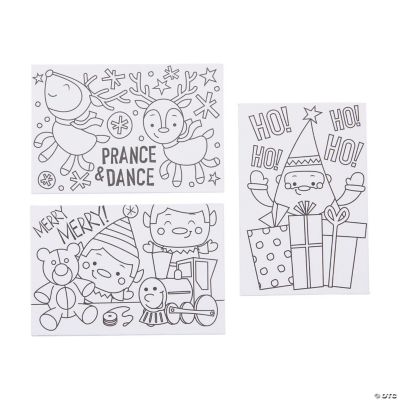 Color Your Own Christmas Canvases - Discontinued