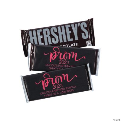 Personalized Prom Candy Bar Sticker Labels - 12 Pc. | Oriental Trading