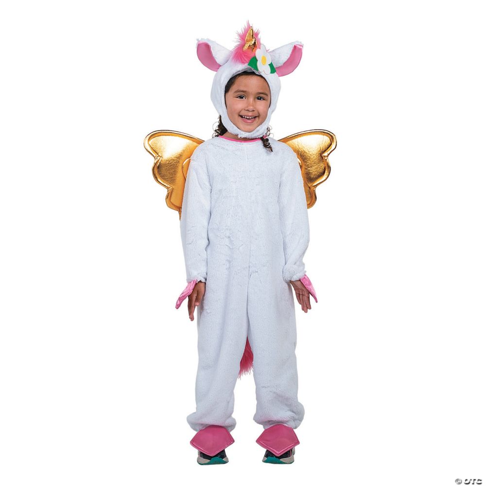 Girl's Stuffed Unicorn Costume - Small