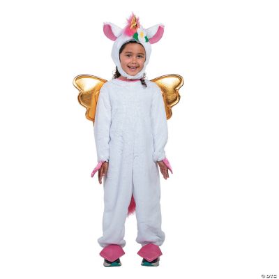 Girl’s Stuffed Unicorn Costume - Medium | Oriental Trading