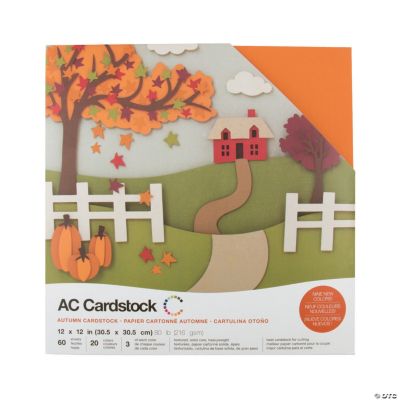 American Crafts Autumn Cardstock Variety Pack