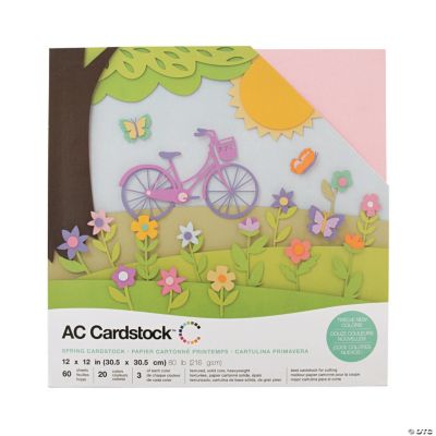 American Crafts Spring Cardstock Variety Pack Discontinued