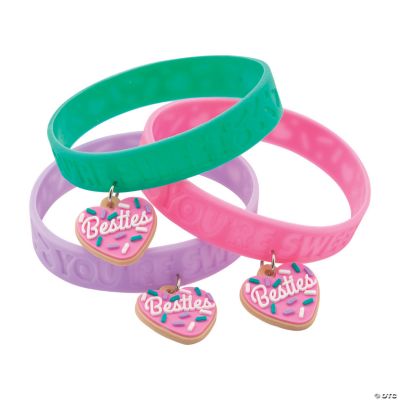 Valentine Donut Bracelet With Charm Oriental Trading