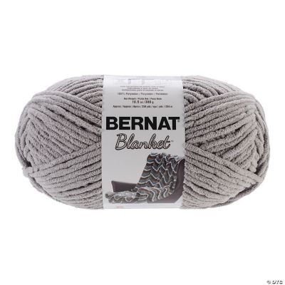 Bernat Blanket Big Ball Yarn Pale Grey 10 5oz