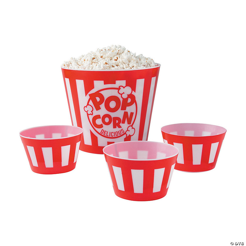 popcorn bowl set