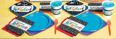 Officially Retired Party Supplies