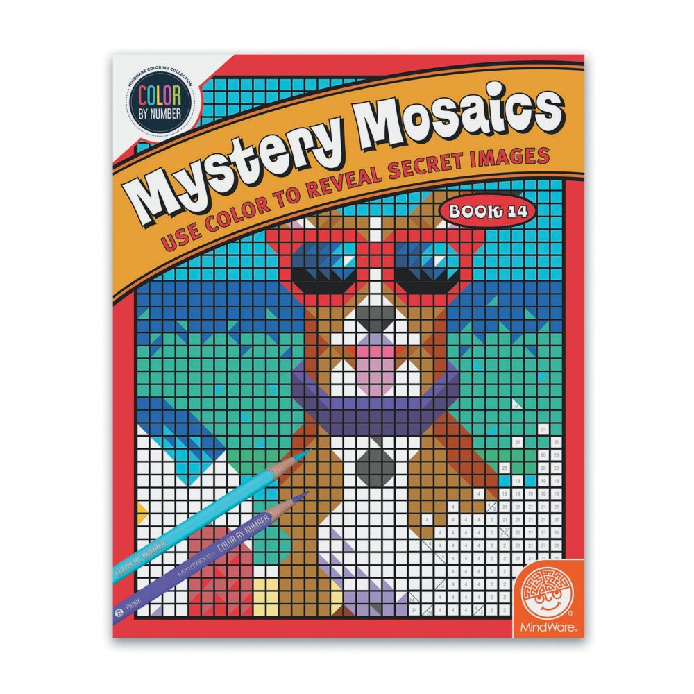 Mystery Mosaics Book 14 From MindWare