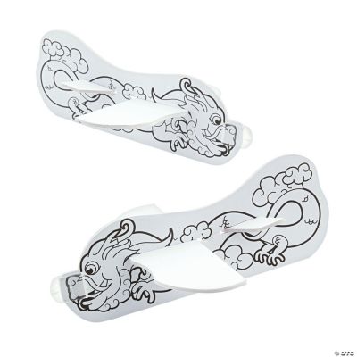 Color Your Own Dragon Gliders