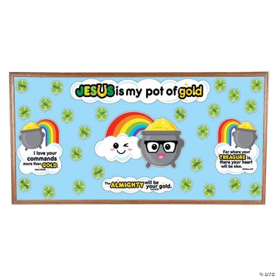 Religious St. Patrick’s Day Bulletin Board Set Oriental Trading