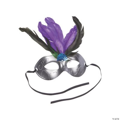 Feathered Masquerade Masks Oriental Trading