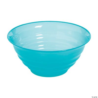 Blue Plastic Serving Bowls Oriental Trading