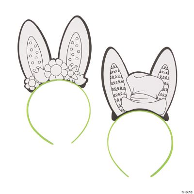 Color Your Own Bunny Ear Headbands | Oriental Trading