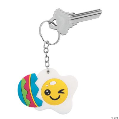 Fried Easter Egg Keychains 12 Pc. Discontinued