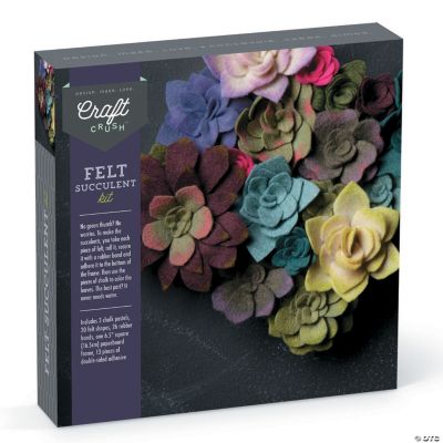 Craft Crush Felt Succulent Kit