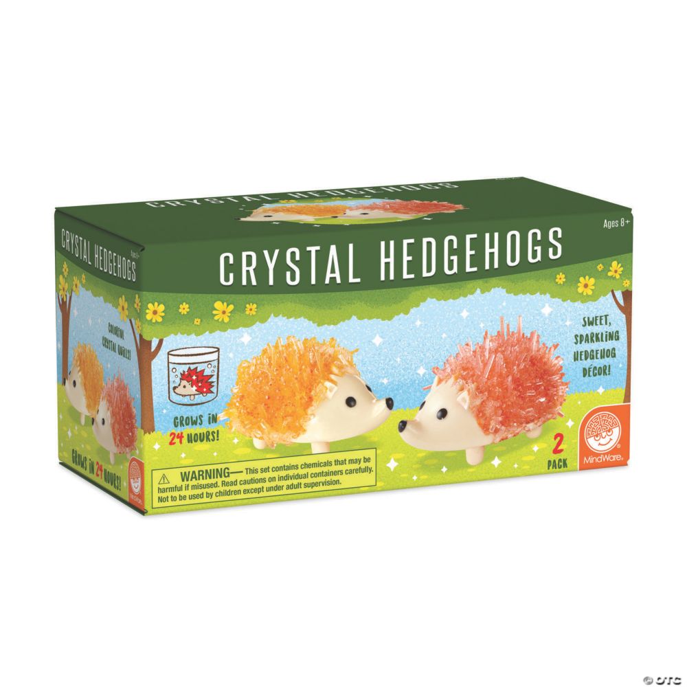 Crystal Hedgehog Warm Colors Set Of 2 Kit From MindWare