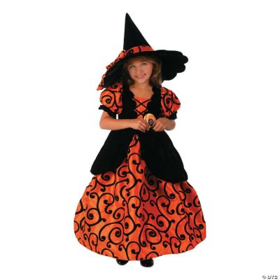 Girl’s Shirley Pocket Witch Costume Oriental Trading