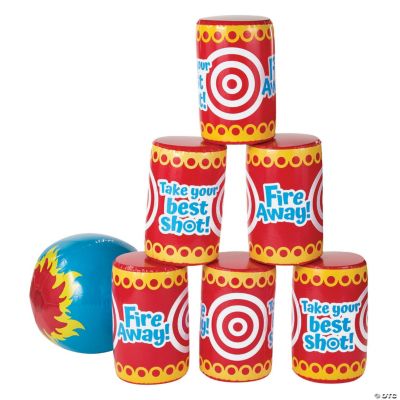 Jumbo Inflatable Can Beach Ball Toss Game Discontinued