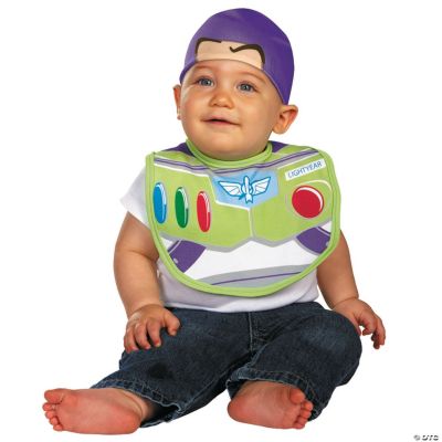 Baby Boy’s Toy Story™ Buzz Lightyear Bib Costume with Hat 06 Months