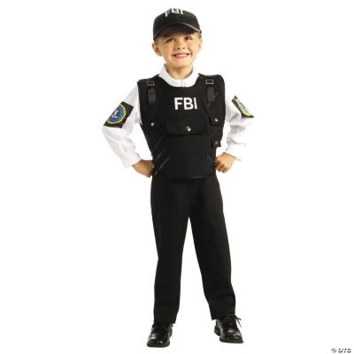 Kids Fbi Agent Costume Oriental Trading