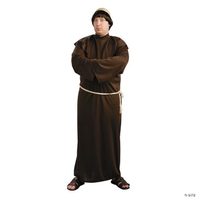 Men's Monk Costume with Wig