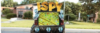 Spy Trunk-or-Treat Décor Idea