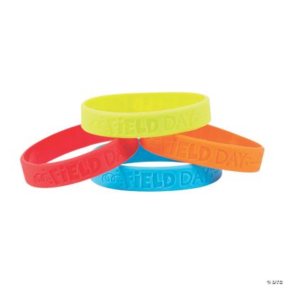 Buy Field Day Silicone Bracelet (Pack of 24) at S&S Worldwide