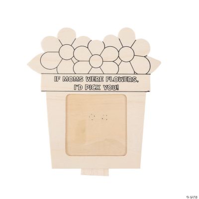 Color Your Own Mother’s Day Picture Frames - 12 Pc. | Oriental Trading