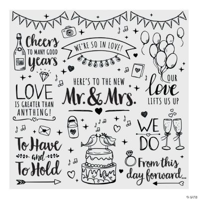 Grab A Drink Decal for Wedding Reception Selfie Mirror Modern 