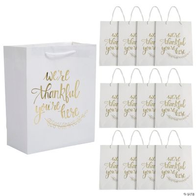 Friendsgiving Thanksgiving Holiday Favor Gift Bags Thanksgiving Bags Cotton  Drawstring Bag Give Thanks 