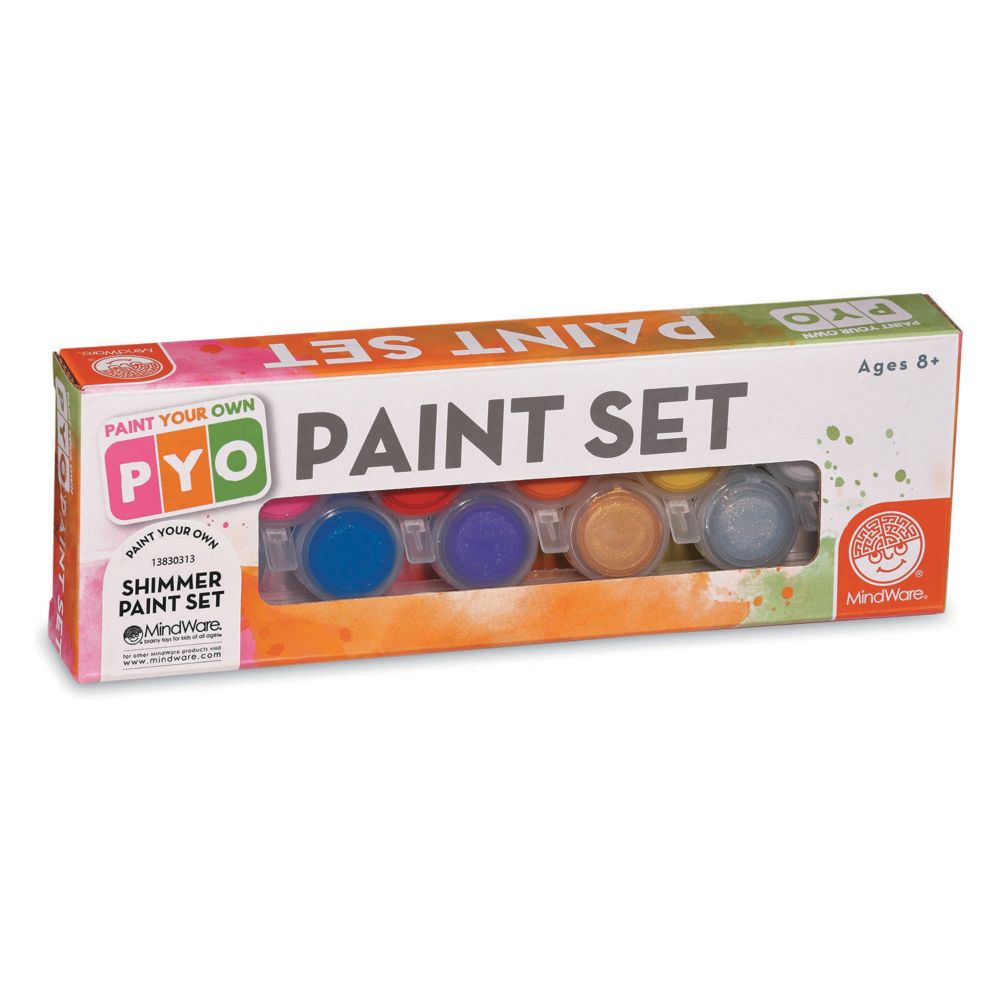Shimmer Paint Set From MindWare