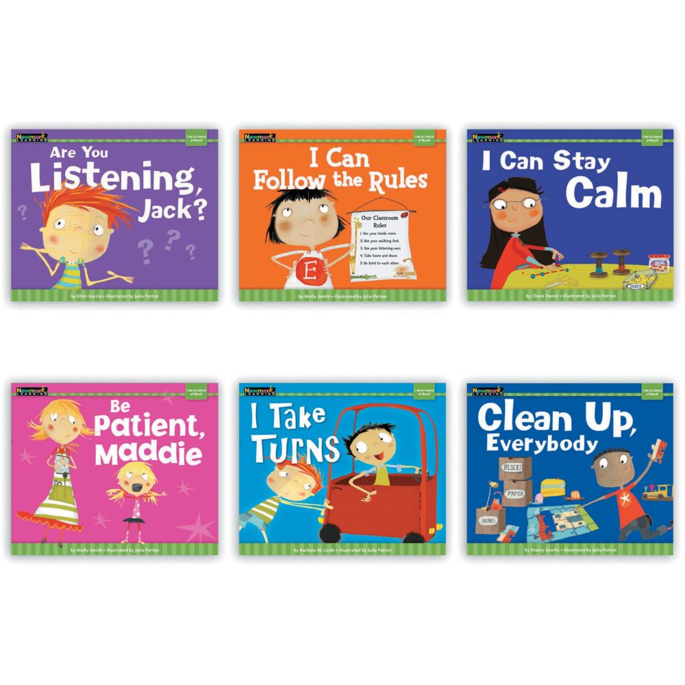 Newmark Learning Myself Readers 6Pk I Am In Control From MindWare