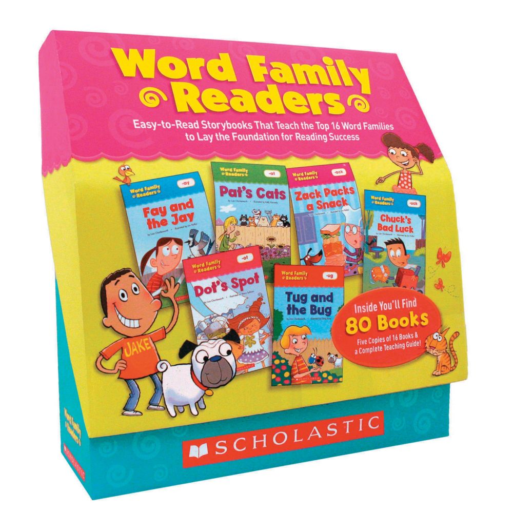 Scholastic Word Family Readers Set From MindWare