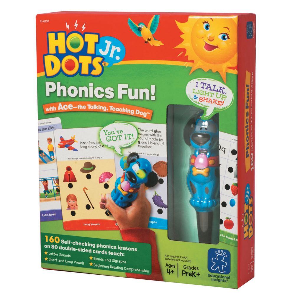 Educational Insights Phonics Fun 2-Sided Cards, 80 Pieces From MindWare