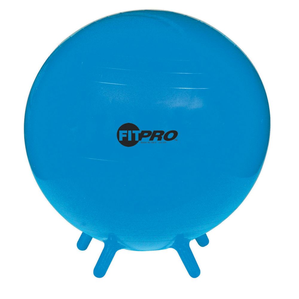 Champion Sports FitPro Ball with Stability Legs, 55cm, Blue From MindWare