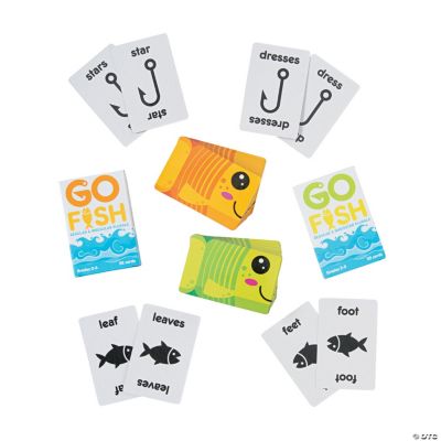 Regular Irregular Plural Go Fish Game Sets Oriental Trading