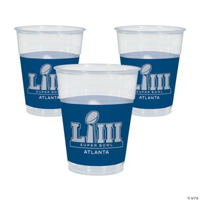 NFL® Super Bowl LIII Plastic Cups 16 oz. Oriental Trading
